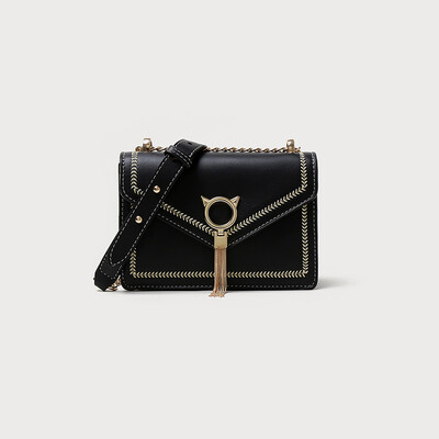 

Qiao Bani 2019 new Korean fashion Dongdaemun hit color flip bag shoulder diagonal tide handbags factory direct sales