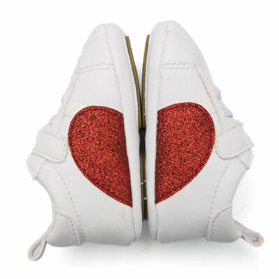 

Newborn Baby Boys Girls Stripe Pattern Shoes Baby Shoes Pu Leather Shoes Sports Sneakers Infant Toddler Soft Anti-slip Shoes