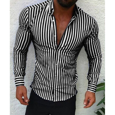 

Fashion Mens Luxury Stylish Slim Fit Shirt LMens Luxury Stylish Slim Fit Shirt Tops