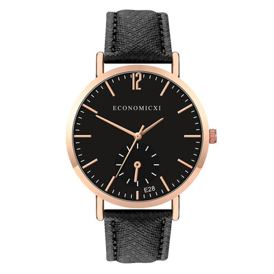 

RM Fashion Simple Belt Watch Single Digital Fake SIngle Eye Female Quartz Watch