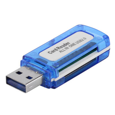 

4 in 1 Memory Card Reader USB 20 All in One Cardreader for Micro SD TF M2