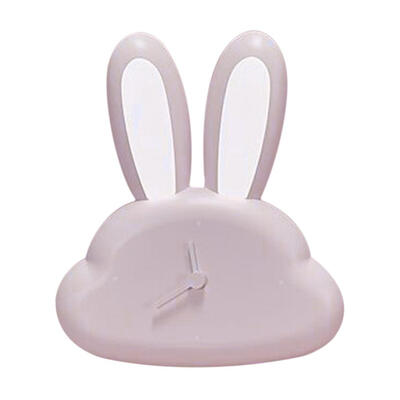 

Cute Rabbit Clock LED Night Light Motion Sensor Kids Bedside Desktop Lamp