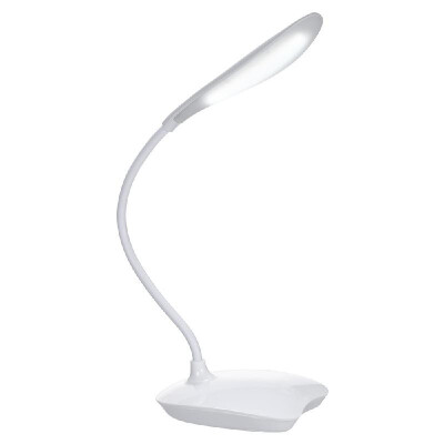 

Ultralight USB Rechargeable LED Dimmable Eye-Protection Desktop Lamp Touch Control Reading Light with 360° Flexible Rotatable Hose