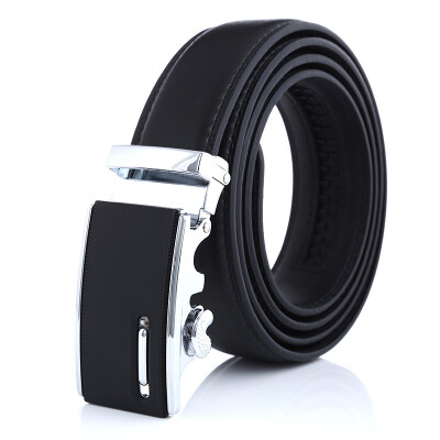 

New 2019 Automatic Buckle Metal brown belt Male Top sale Genuine Leather Belts Men Luxury Famous Brand balck Belt Men