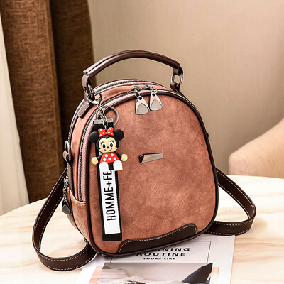 

Multifunctional Shoulder Bag Womens Small Backpack