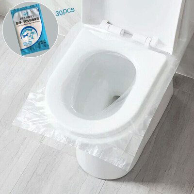 

〖Follure〗30pcs Toilet Disposable Sticker Toilet Seat Cover Business Travel Stool