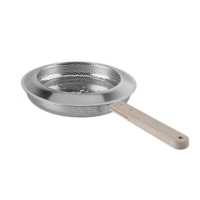 

Coffee Bean Baking Filter Stainless Steel Wood Handle Fried Oil Strainer