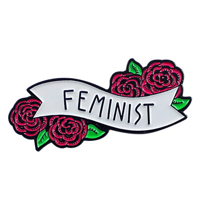 

High quality Rose Flower pins Jewelry Funny Cute Enamel pins Badges Brooches