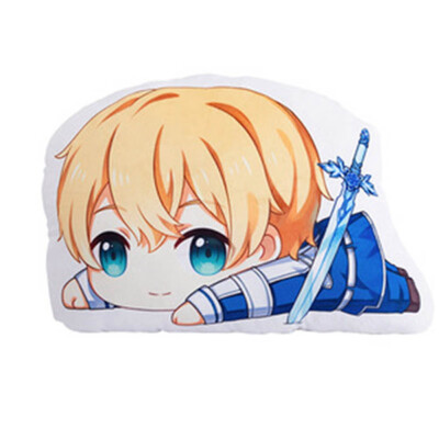 

Sword Art Online Anime Plush Doll Pillow Cute Character Double-sided Expression Printing Pillow Sofa Lumbar Pillow Anime Fans Gift