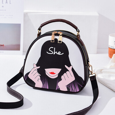 

Ladies handbag shoulder bag diagonal fashion simple casual small bag female