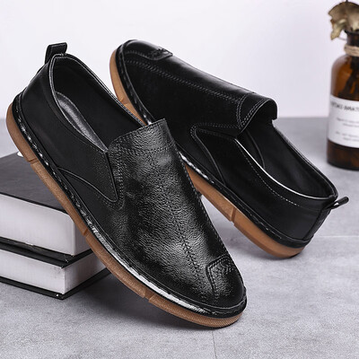 

Summer mens shoes Korean version of the trend of mens British casual shoes small white spirit society guys tide shoes