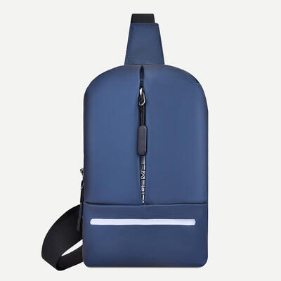 

Waterproof Shoulder Messenger Bags Men Solid Color Crossbody Chest Packs