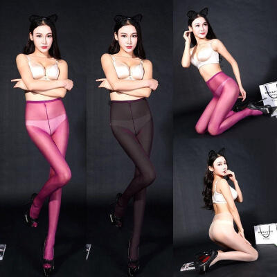 

New Fashion Women Ladies Lucency Socks Pantyhose Pants Elastic Stockings Legs Tights Black&ampBeige