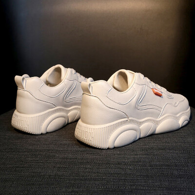 

Torre shoes female spring wisdom smoked small white shoes ins super fire bear shoes casual sneakers