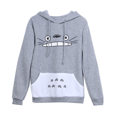 

New Fashion Men Women Cartoon Totoro Hoodie Unisex Pullover Sweatshirt