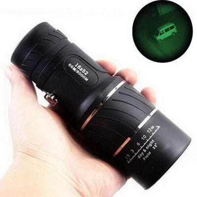 

Day Night Vision 16x52 HD Optical Monocular Hunting Camping Hiking Telescope US
