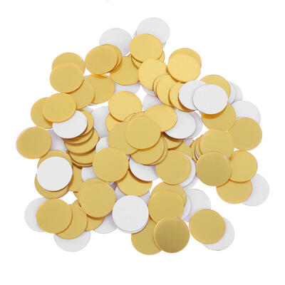 

100pcs Round Acrylic Mirror Wall Stickers DIY Home Background Decor