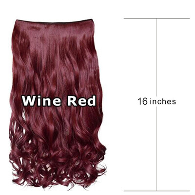 

Gobestart 1Pc 5 Clip Fashion In Hair Extensions Curly Pretty Woman Girl Curly Wig Hair