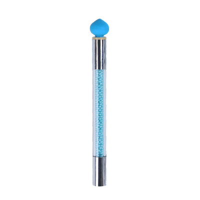 

Toponeto Double-end Nail Art Painting Gradient Shading Sponge Pen Brush Rhinestone Handle