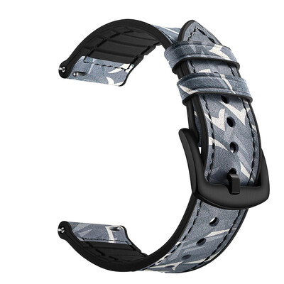 

〖Follure〗Leather WatchBand Wrist Straps Bracelet for Huami Amazfit Bip Youth watch 20mm