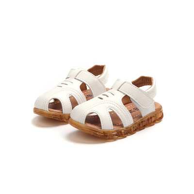 

Boy Soft Sole Sandals Anti-slip Led Light Luminous Kids Sport Sandals Sneaker Shoes 1-35T New Children Shoes