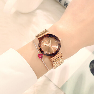

Trend watch female simple retro womens waterproof strap quartz watch