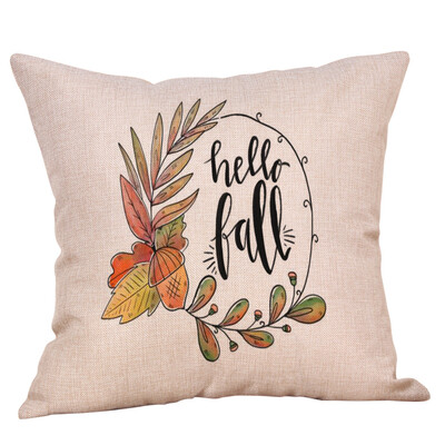 

〖Follure〗Halloween Home Car Bed Sofa Decorative Letter Pillow Case Cushion Cover