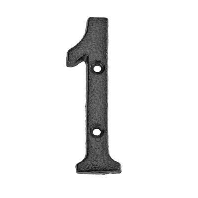 

Metal Digital Numbers Cast Iron House Sign Doorplate DIY Cafe Wall Decor