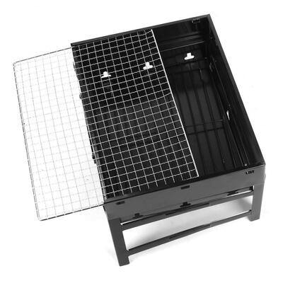 

Greensen Portable Stainless Steel Folding Barbecue Grill BBQ Charcoal Grill for Camping Outdoor