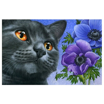 

Gobestart 5D Embroidery Paintings Rhinestone Pasted DIY Diamond Painting Cross Stitch