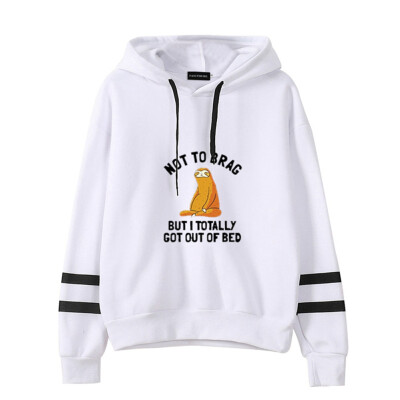 

Autumn And Winter Fashion Women Teen Girls Casual Hoodie Lazy Sloth