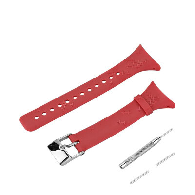 

Outdoor Waterproof Rubber Watch Band Mens Watch-strap Steel Buckle with Screwdriver for SUUNTO  Serise M1M2M4M5