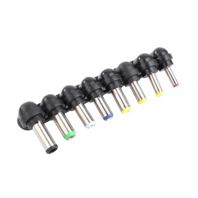 

1set 8pcs Universal to 2Pin Plug Charger Tip AC DC Power Adapter for Laptop