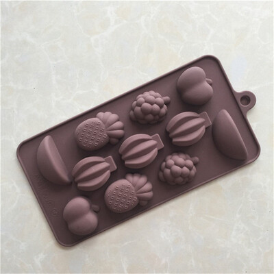 

Tropical Fruit Shape Cake Chocolate Baking Mold