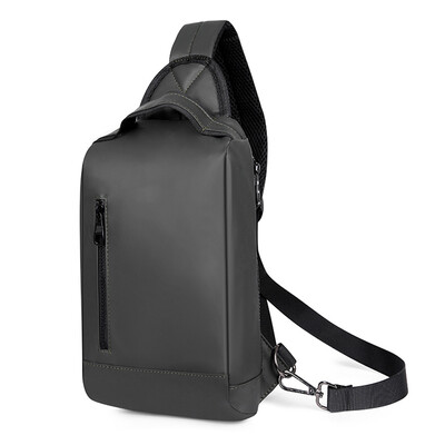 

Tailored Mens Large Capacity Chest Bag Casual Waterproof Shoulder Bag Diagonal Package