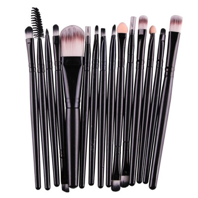 

15pcs Eye Shadow Makeup Brush Set Eyes Make Up Eyebrow Cosmetic Brushes