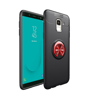

Magnetic Case Samsung Galaxy J6 2018 Soft Cover Samsung J6 SM J600 J600F J600FDS J600N J600FN Ring Case