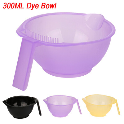 

〖Follure〗300ML Plastic Dyeing Bowl Assorted Salon Dye Seasoning Bowl Colors Random