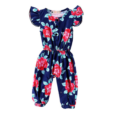 

108 Girls Polyester Print Jumpsuit