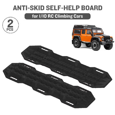 

2PCS Anti-Skid Self-Help Board For 110 RC Crawler Car TRX4 Defender Bronco RC4WD D90 Axial Scx10 90046 CC01 VS4