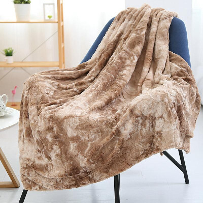 

Long Fur Throw Blanket Micro Plush Velvet Fleece Blanket Super Soft Cozy Luxury Bed Blanket Microfiber 63"x79