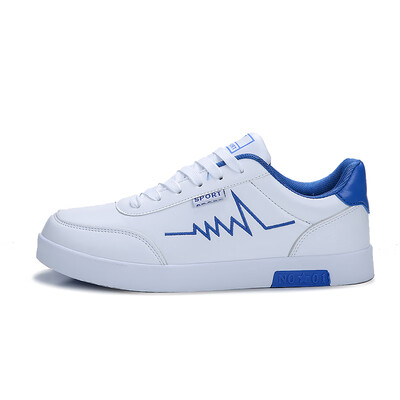 

Men CasuaL PU Shoes 2019 New Fashion Sneakers Summer Trainers Leisure Shoes Mens Flats Lace Up Hoes Chaussures Pour Hommes