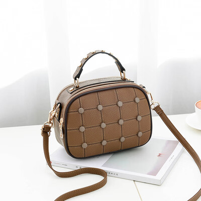 

Bao Bao Nu Chao inclined small round bags in autumn&winter Korean version of mini-shoulder Sen Fairy ins super-hot bag