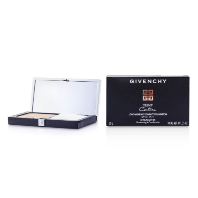 

GIVENCHY - Teint Couture Long Wear Compact Foundation & Highlighter SPF10 - 4 Elegant Beige 10g035oz