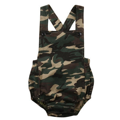 

Camouflage Newborn Baby Boy Girl Romper Jumpsuit Summer Clothes Outfits Sunsuit