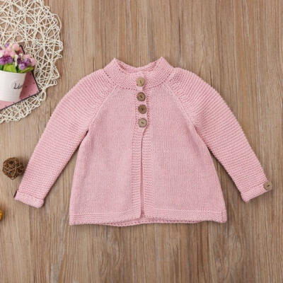 

Stock Cute Kids Baby Girls Long Sleeve Cloak Sweaters Knitwear Coat Clothes