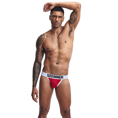 

Male Knickers Sissy Panties Elastic Waist Briefs Solid Underwear Low Rise Thongs