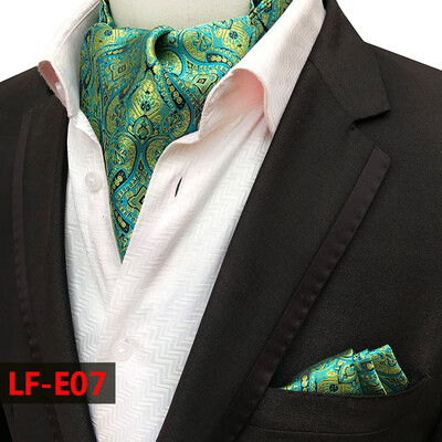 

Yongfeng tie long-term spot direct supply mens polyester temperament scarf retro mens tie square towel set