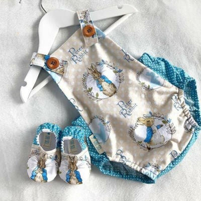 

UK Seller Newborn Baby Boys Girls Bunny Romper Bodysuit Jumpsuit Outfits Clothes