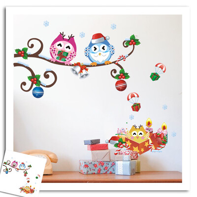 

〖Follure〗2018 Merry Christmas Household Room Wall Sticker Mural Decor Decal Removable
